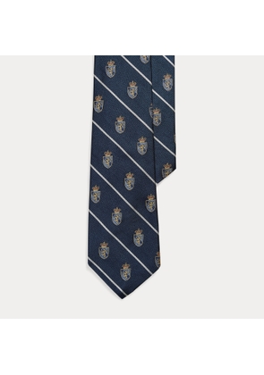 Striped Silk Repp Club Tie