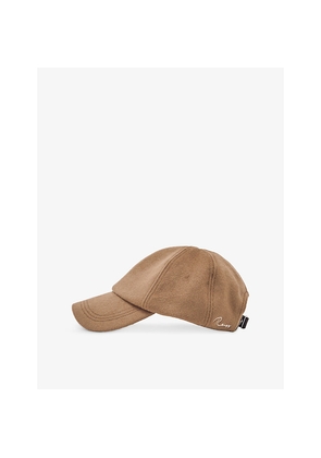 Mens Reiss Sable Brand-Embroidered Wool-Blend Cap