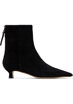 Aeyde Black Zoe Suede Boots