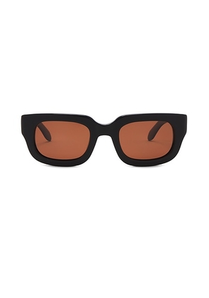 BRU Eyewear Belmont Square Sunglasses in Cedar - Brown. Size all.
