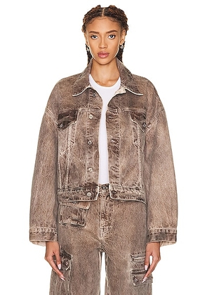 GRLFRND Christi in Rolling Loud - Brown. Size XXS (also in ).