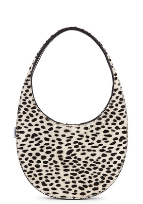 Coperni Soft Swipe Bag in White & Black Print - Black,White. Size all.