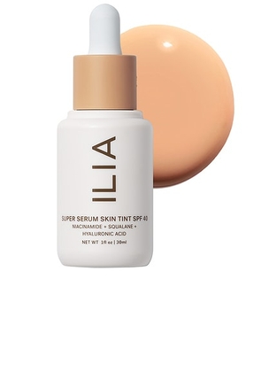 ILIA Super Serum Skin Tint SPF 40 in 6.5 Kai - Beauty: NA. Size all.