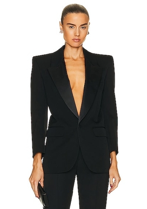Saint Laurent Blazer in Noir - Black. Size 42 (also in ).