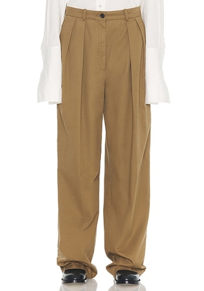 The Row Igor Pant in Dark Sand - Beige. Size 0 (also in 4, 6).