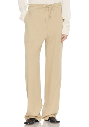 The Row Mende Pant in Sand - Cream. Size 2 (also in 0, 4, 6, 8).