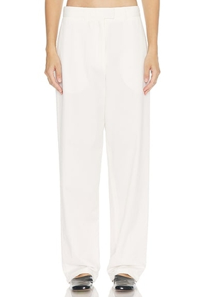 The Row Neriah Pant in White - White. Size 4 (also in 2, 6).