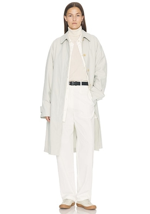 The Row Pluma Coat in Snow - White. Size 6 (also in ).
