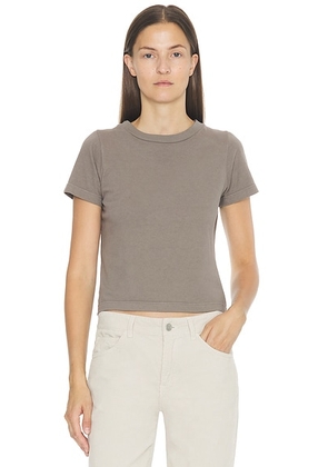 The Row Tori Top in Mud - Grey. Size XL (also in L, XS).