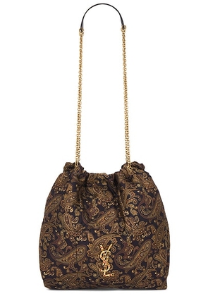 Saint Laurent Jamie 4.3 Pochon Bag in Night  Fantasy  & Dark Ottanio - Brown. Size all.