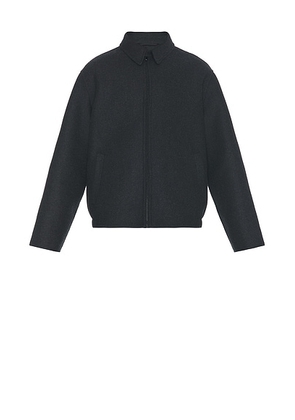 The Row Dantes Jacket in Dark Charcoal - Charcoal. Size 36 (also in 42, 44).