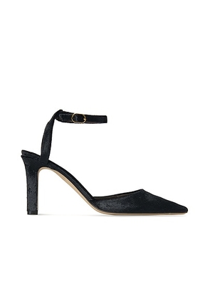 The Row Carla Ankle Strap 80 in Black - Black. Size 36.5 (also in ).