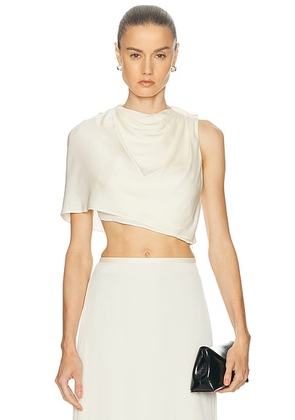 SRG Rhea Top in Cream - Cream. Size M (also in L, S, XL, XS, XXS).
