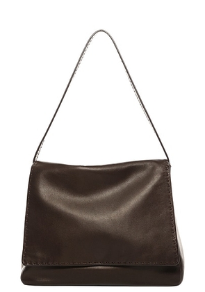 The Row Nuance Hobo Bag in Deep Brown ANS in Dark Brown ANS - Brown. Size all.