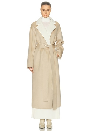 SRG Anais Coat in Grey Beige - Beige. Size L (also in M, S, XL, XS, XXS).
