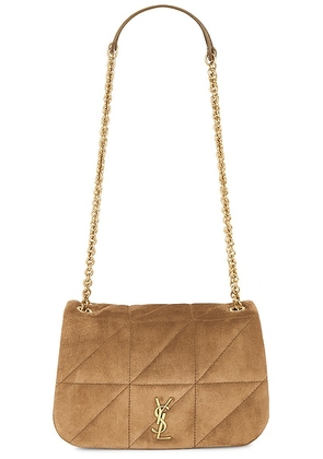 Saint Laurent Mini Jamie 4.3 Chain Bag in Golden Leaf - Brown. Size all.