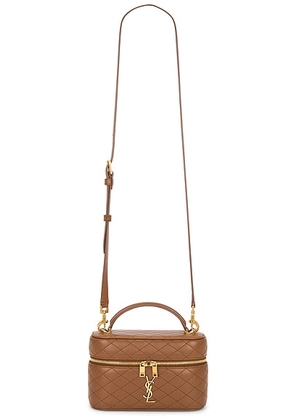 Saint Laurent Vanity Bag in Fox - Brown. Size all.