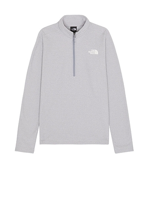 The North Face Textured Cap Rock Sweater in TNF Light Grey Heather - Light Grey. Size L (also in M, S, XL/1X, XXL/2X).