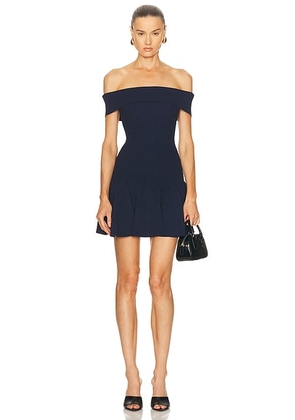 Retrofete Erica Dress in Metallic Navy - Navy. Size S (also in L, M, XS).