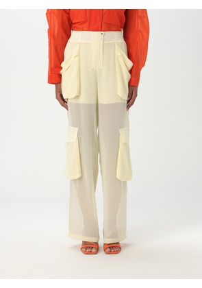 Pants PINKO Woman color Beige