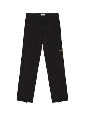 Stone Island Garment Dyed Trousers in Black - Black. Size 30 (also in 36).