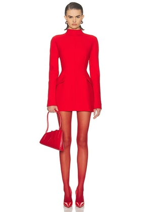 Sportmax Tefrite Dress in Red - Red. Size 2 (also in ).