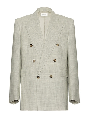 Saint Laurent Blazer in Gris Clair - Light Grey. Size 48 (also in 46, 50, 52).