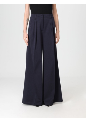 Pants MAX MARA Woman color Navy