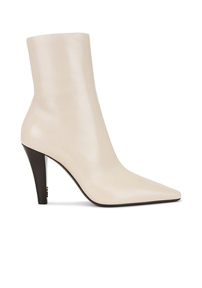 Saint Laurent Jill Bootie in Stonish Beige - Beige. Size 38 (also in 39, 41).