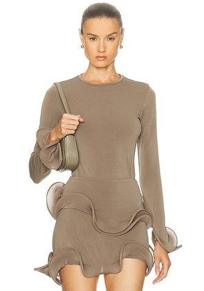 Sid Neigum Wave Top in Sage Grey - Grey. Size M (also in S).