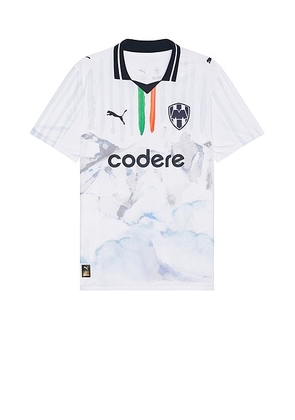 Puma Select x Kidsuper Jersey Replica in Puma White & Deep Navy - White. Size L (also in S).