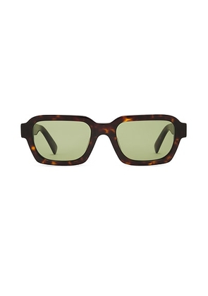 Retrosuperfuture Caro 3627 Sunglasses in Green - Green. Size all.