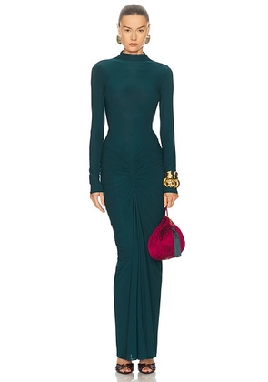Ronny Kobo Scorpio Dress in Deep Teal - Teal. Size M (also in S).