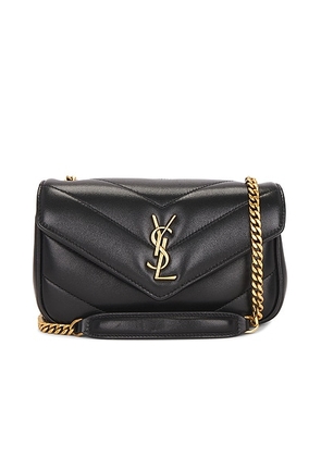 Saint Laurent Toy Loulou Bag in Nero - Black. Size all.