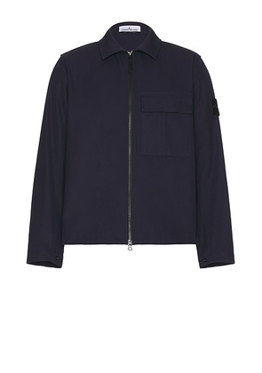 Stone Island Overshirt in Ink - Navy. Size M (also in L, S, XL/1X).