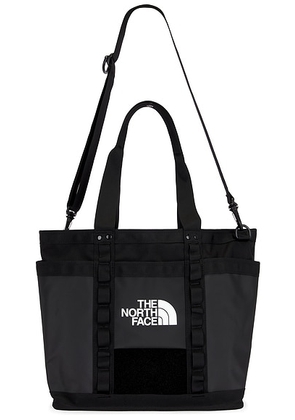 The North Face Explore Utility Tote in TNF Black & TNF White - Black. Size all.