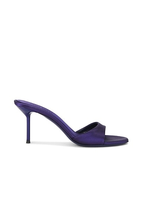 Paris Texas Lidia 70 Mule in Midnight - Navy. Size 36.5 (also in 36, 37, 37.5, 38, 38.5, 39.5, 40, 41).