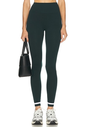 THE UPSIDE Form Seamless 25 Midi Legging in Green - Green. Size XS (also in L, M, S).