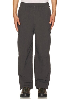 Pop Trading Company Cargo Track Pants in Charcoal - Charcoal. Size M (also in L, XL/1X).
