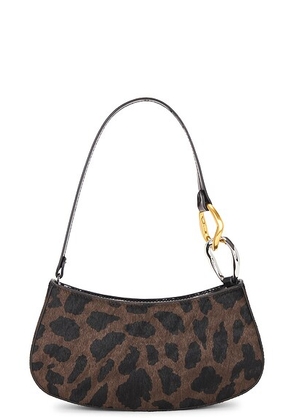 Staud Ollie Bag in Leopard - Brown. Size all.