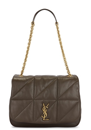 Saint Laurent Medium Jamie 4.3 Chain Bag in Light Musk. Size all.