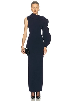 SRG Himani Compact Knit Dress in Midnight Navy - Navy. Size M (also in L, S, XL, XS, XXS).