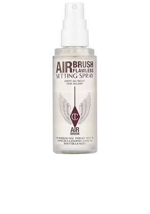 Charlotte Tilbury Travel Airbrush Flawless Finish Setting Spray in N/A - Beauty: NA. Size all.