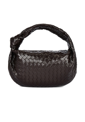 Bottega Veneta Small Jodie Bag in Fondant & Gold - Black. Size all.
