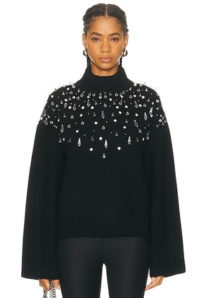 Retrofete Christa Sweater in Black - Black. Size M (also in L, S, XS).