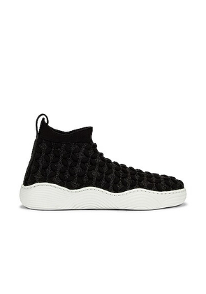 ALAÃA Petal Sneakers in Noir - Black. Size 36 (also in 37, 39, 40, 41).