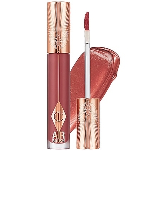 Charlotte Tilbury Airbrush Flawless Lip Blur in Pillow Talk Medium Blur - Red. Size all.