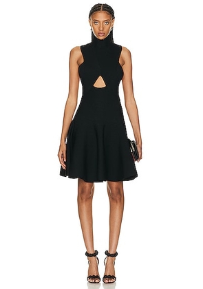 ALAÏA Circular Dress in Noir - Black. Size 36 (also in 34, 40, 42).