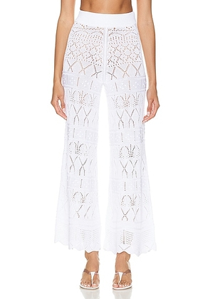 ERES Simone Pant in Blanc - White. Size 42 (also in ).