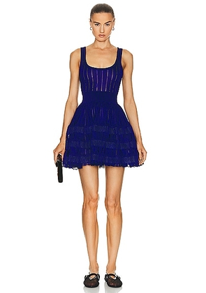 ALAÏA Crinoline Dress in Bleu Royal - Royal. Size 44 (also in ).
